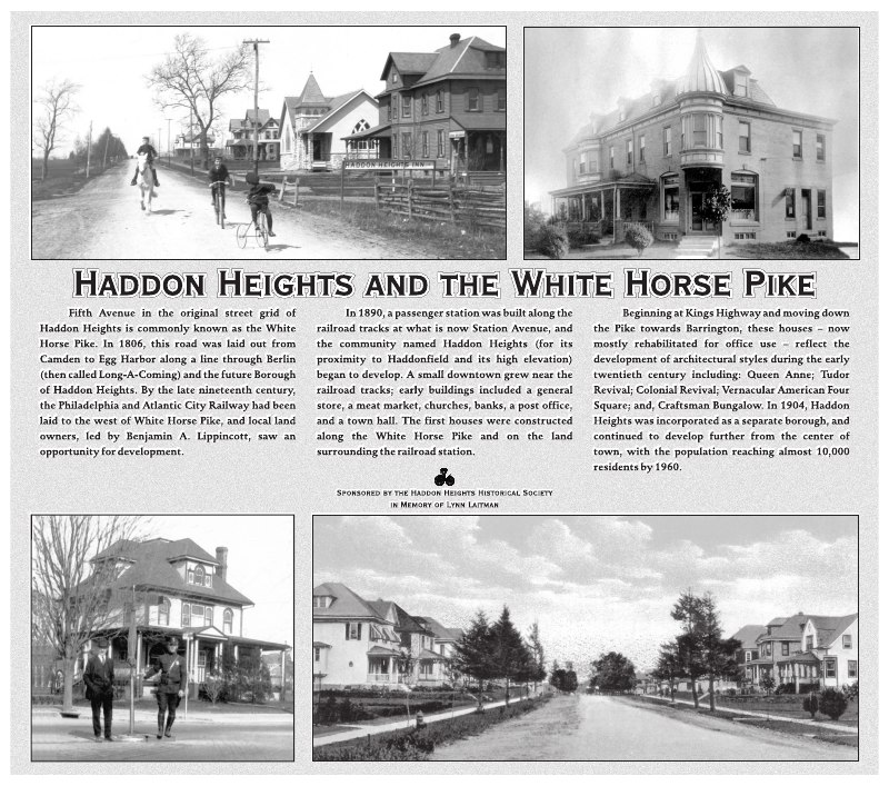 White Horse Pike interpretive sign preview