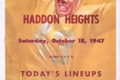 Program - Oct/18/1947